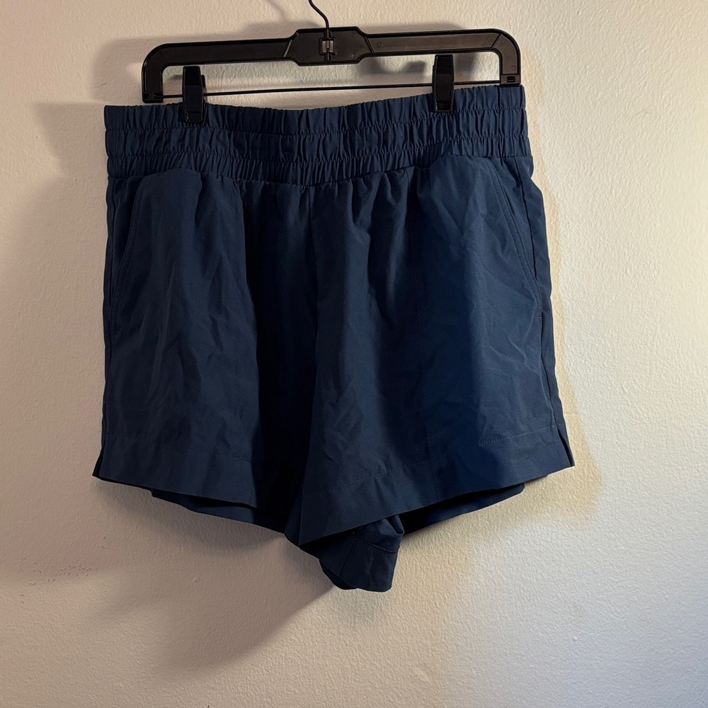 Abercrombie & Fitch Women's Dark Blue Athletic Shorts